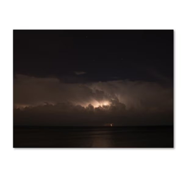 Kurt Shaffer 'Big Dipper Thunderstorm' Canvas Art, 24x32, Trademark Fine Art, Mfr#: KS01058-C2432GG
